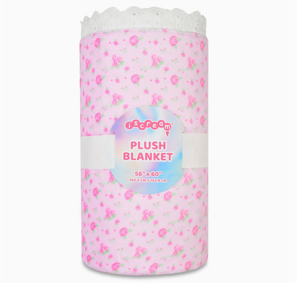 Pretty in Pink Plush Blanket