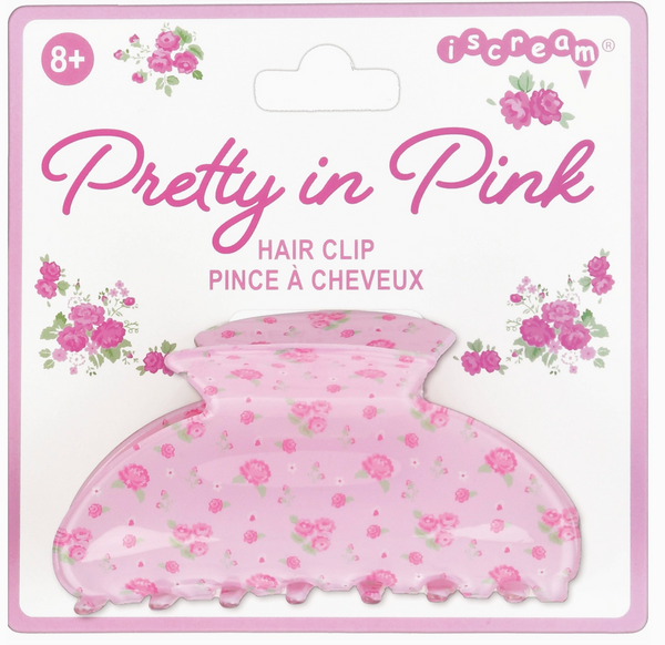 Pretty in Pink Hair Clip