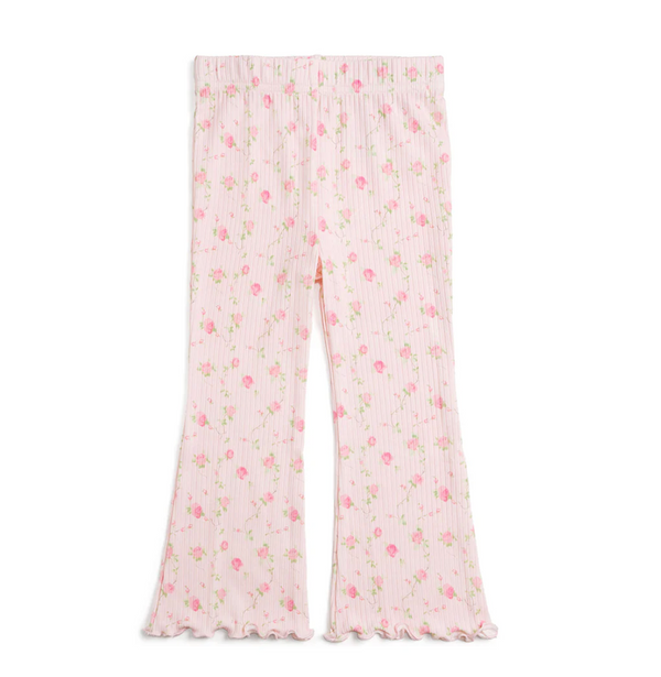 Pink Rose Flare Legging