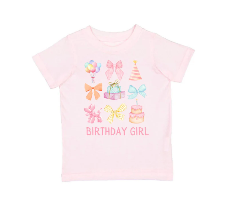 Birthday Girl Cutie T-Shirt, Ballet Pink - Magpies Paducah