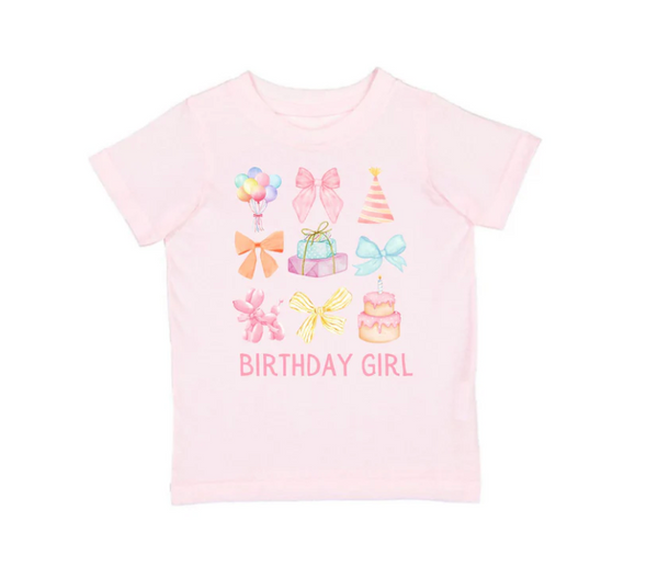 Birthday Girl Cutie T-Shirt, Ballet Pink - Magpies Paducah