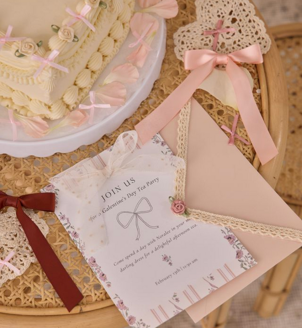 Satin Ribbon Bows | Blush, Red, Pink