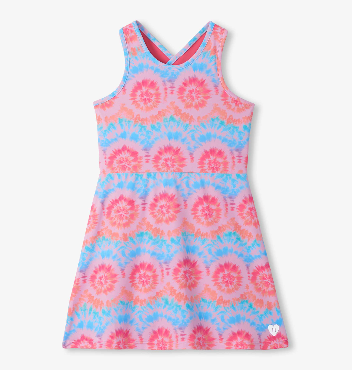 Active A-line Dress, Starburst Tie Dye - Magpies Paducah