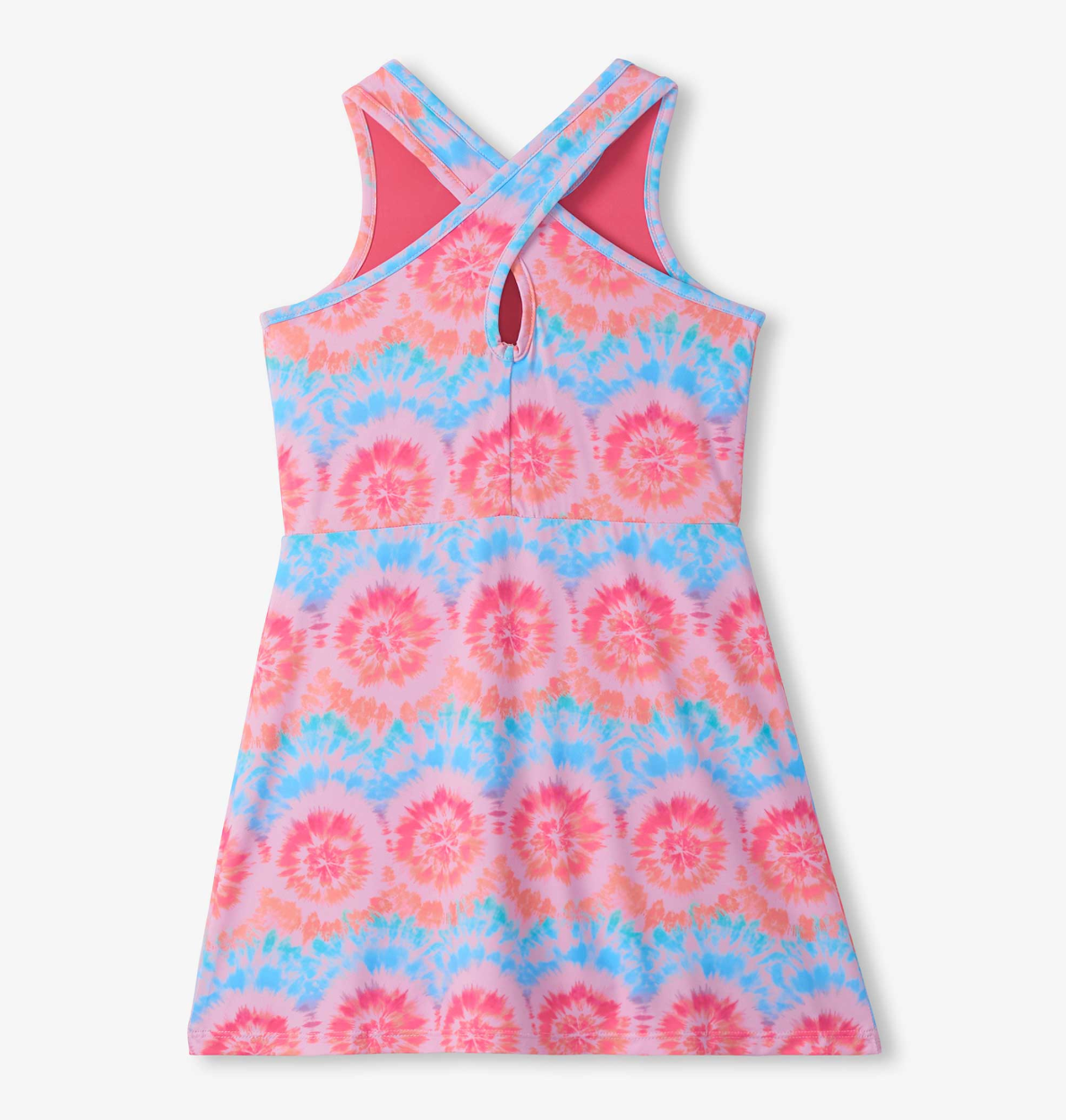 Active A-line Dress, Starburst Tie Dye - Magpies Paducah
