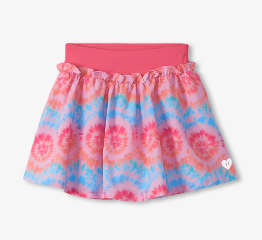Ruffle Skort, Starburst Tie Dye - Magpies Paducah