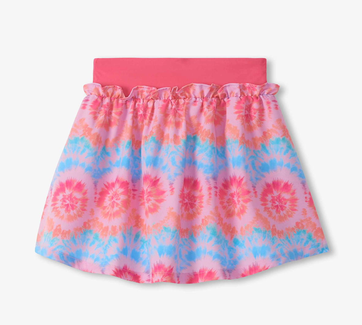 Ruffle Skort, Starburst Tie Dye - Magpies Paducah