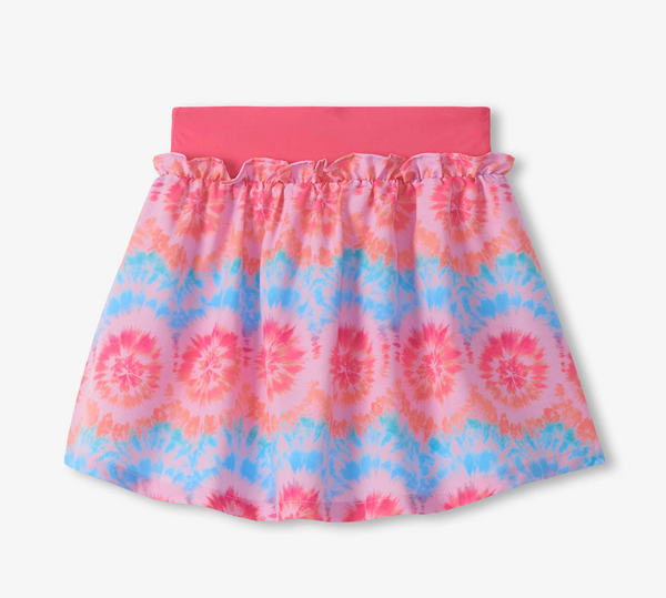 Ruffle Skort, Starburst Tie Dye - Magpies Paducah