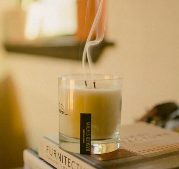 Rocks Glass Candle, High Horse