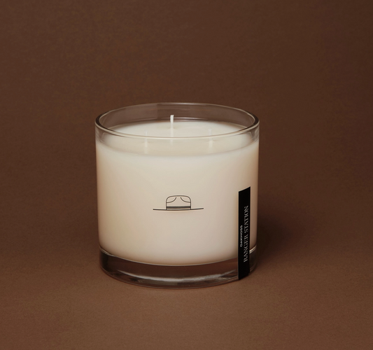 Rocks Glass Candle, Oud Ranch