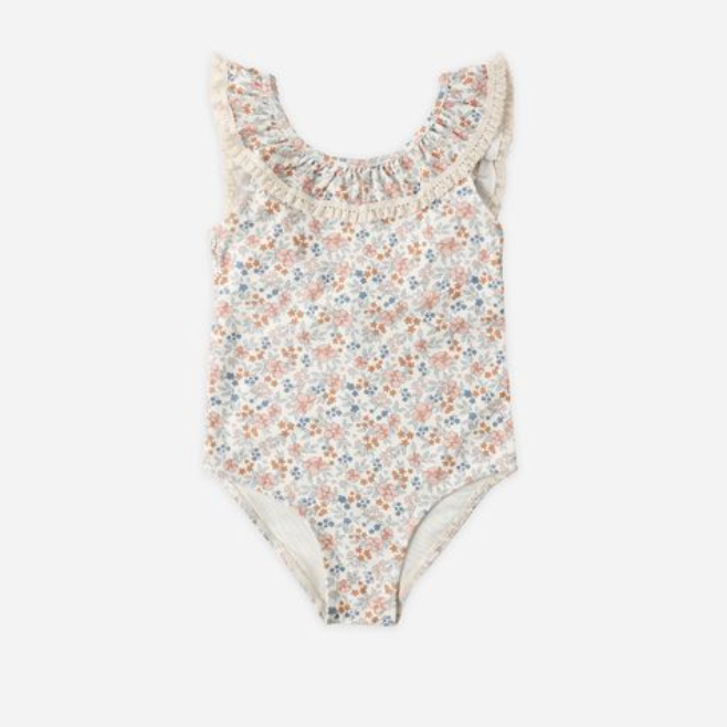 Margaret One-Piece, Flower Field - Magpies Paducah