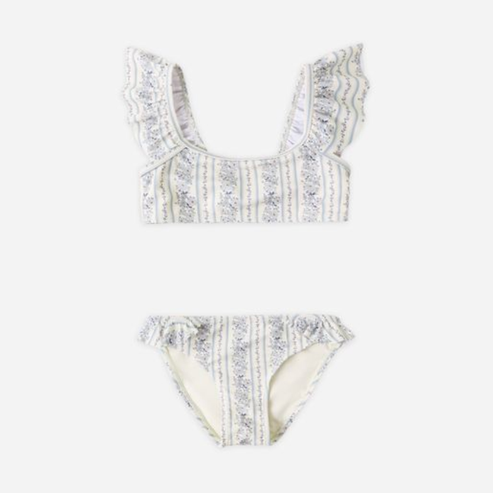 Hanalei Two-Piece, Blue Floral - Magpies Paducah