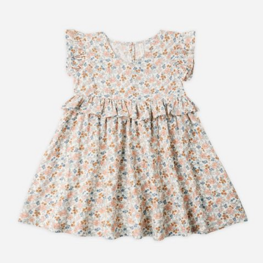 Brielle Dress, Flower Field - Magpies Paducah
