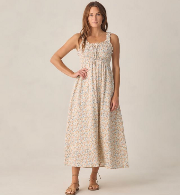 Women's Jane Dress, Flower Field - Magpies Paducah