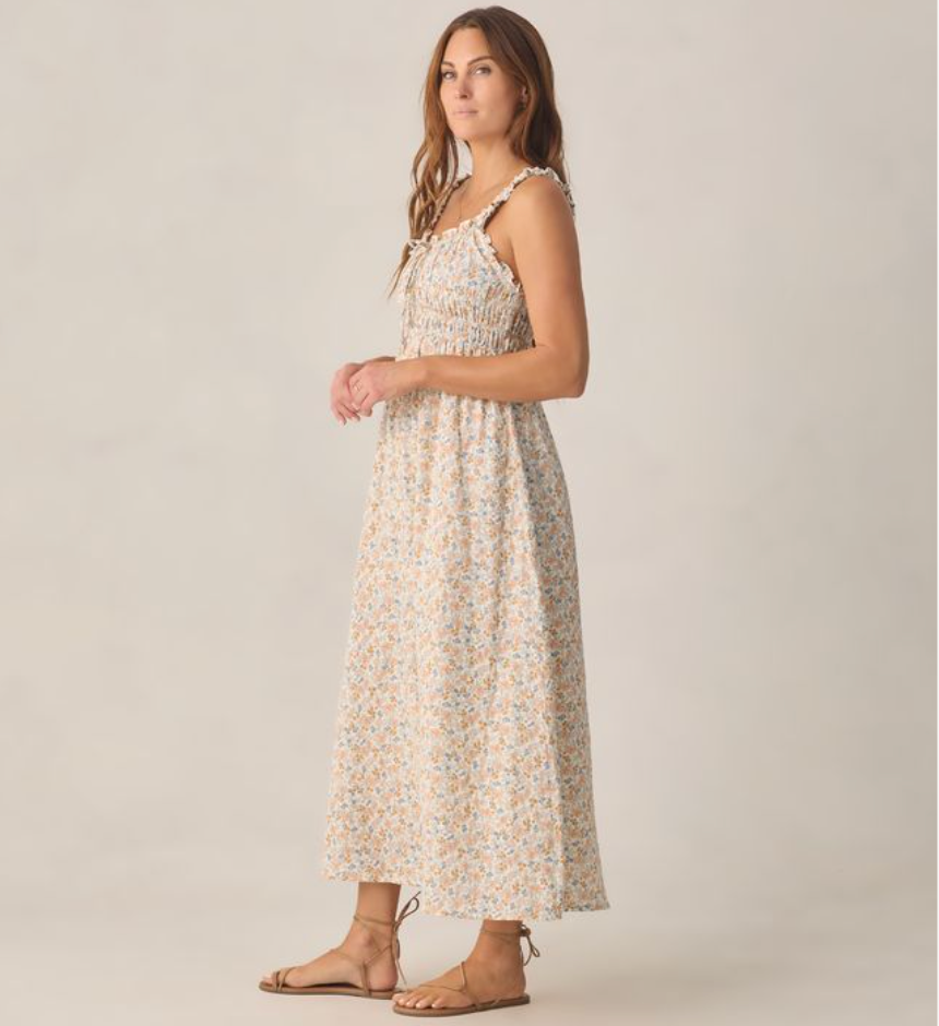 Women's Jane Dress, Flower Field - Magpies Paducah