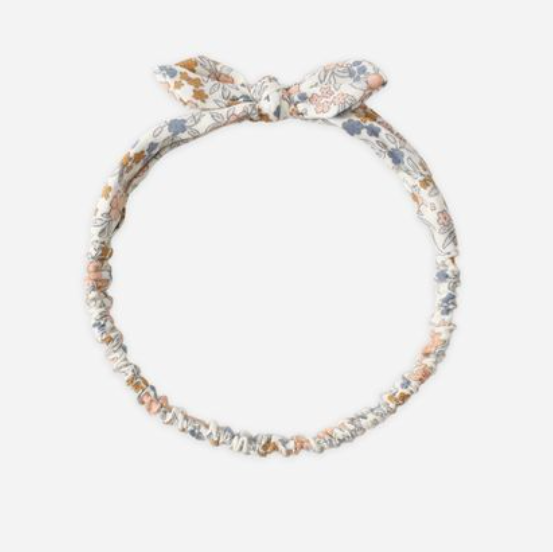 Baby Bow Headband, Flower Field