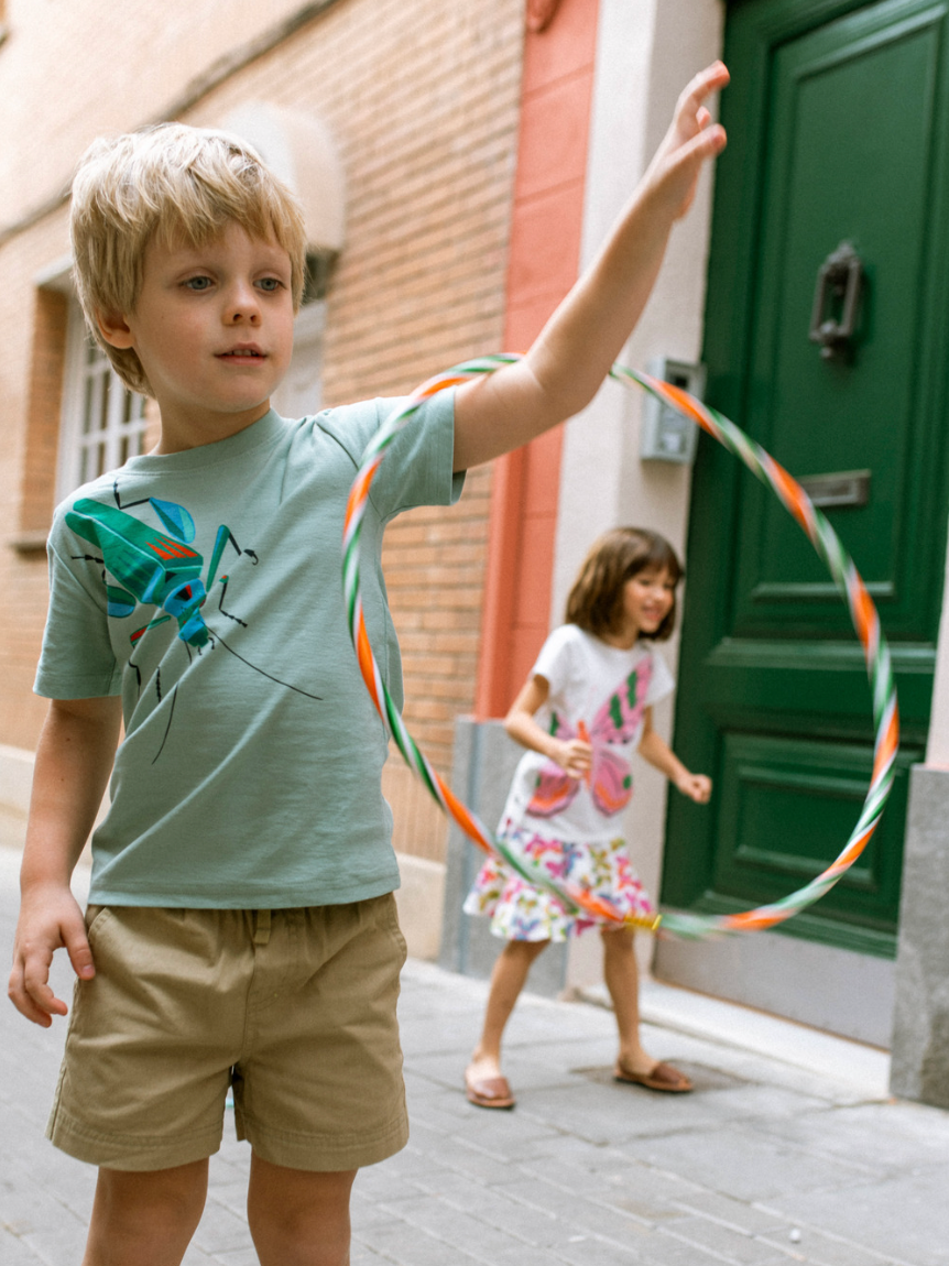 Twill Sport Short, Sandstone - Magpies Paducah