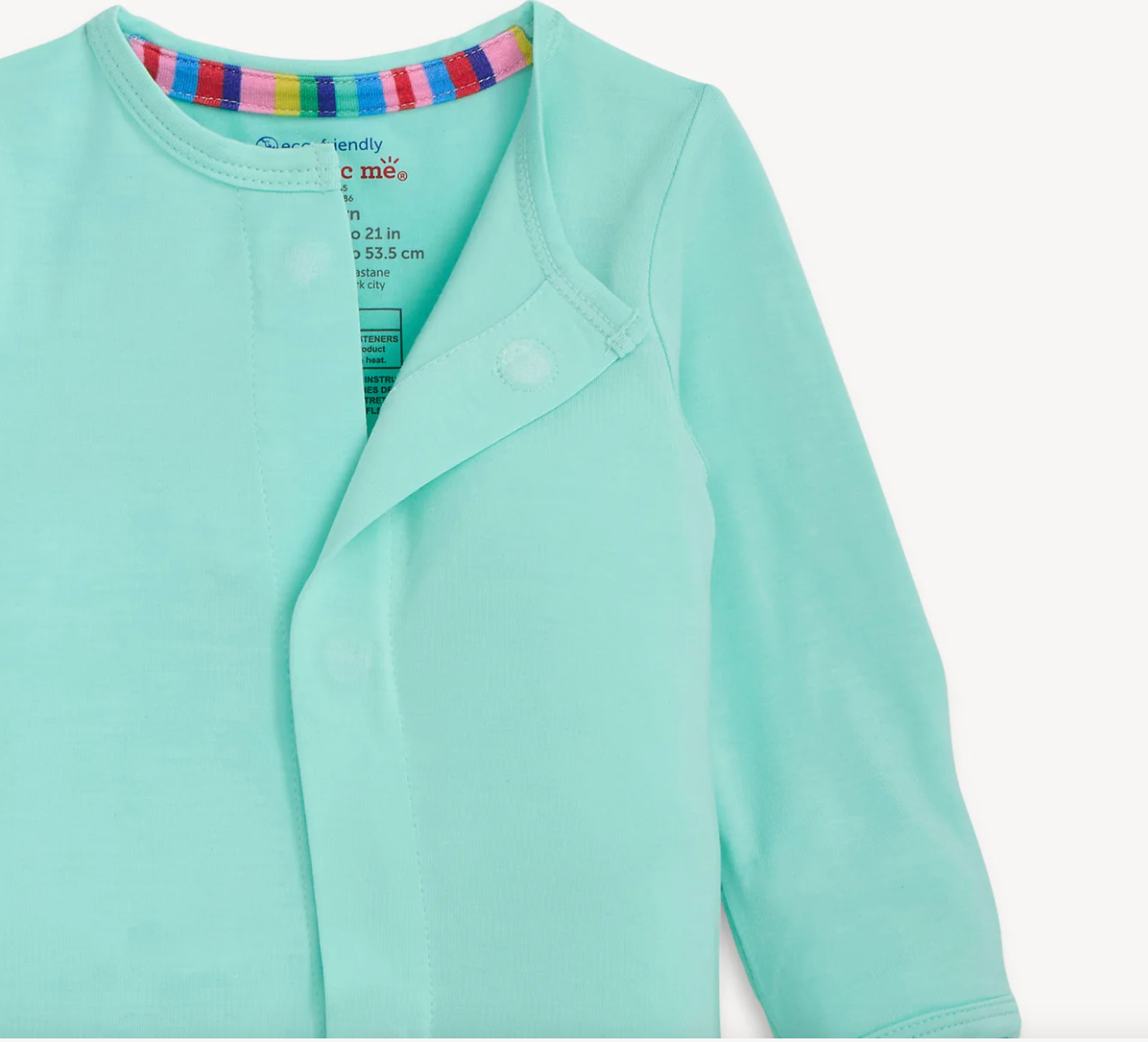 Solid Modal Footie, Aloe - Magpies Paducah