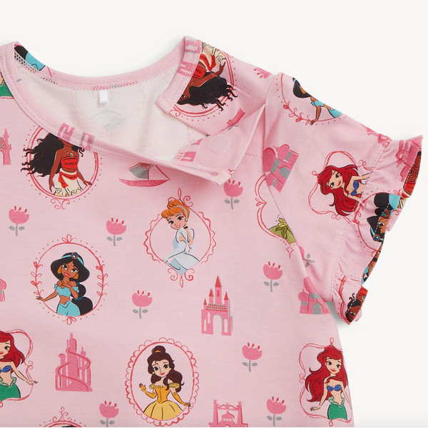 Short Sleeve Nightgown, Princess Royal Radiance - Magpies Paducah