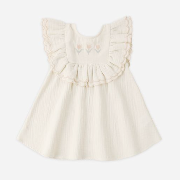 Luna Dress, Natural - Magpies Paducah