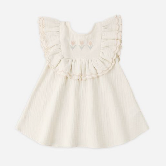 Luna Dress, Natural - Magpies Paducah