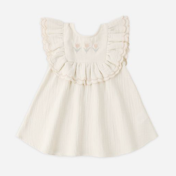 Luna Dress, Natural - Magpies Paducah