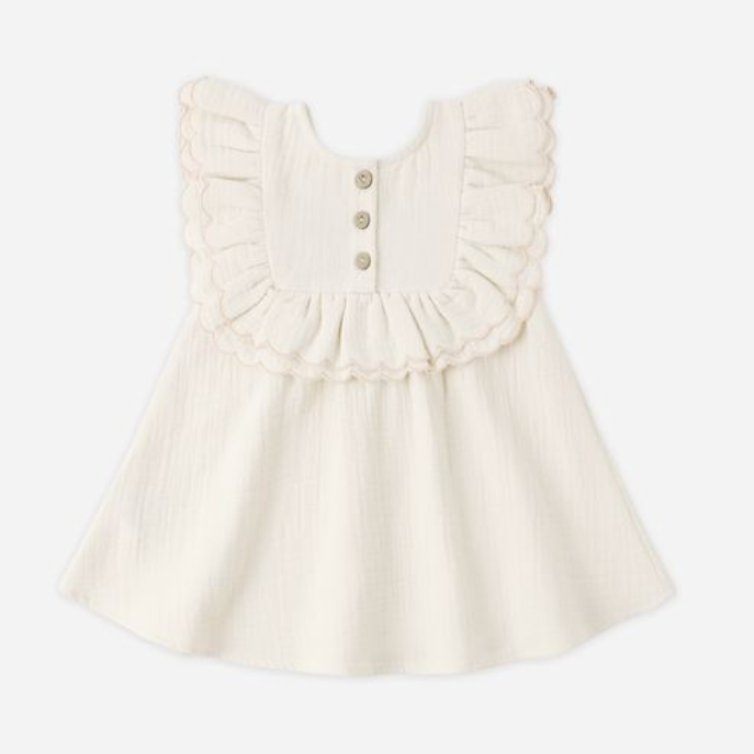 Luna Dress, Natural - Magpies Paducah