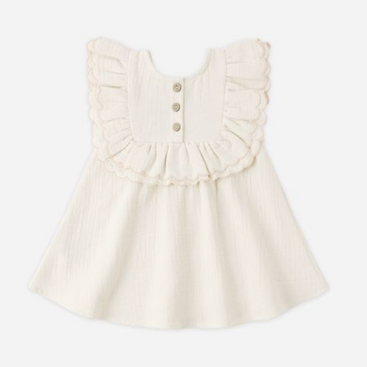 Luna Dress, Natural - Magpies Paducah