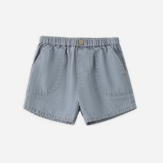 Utility Short, Chambray - Magpies Paducah