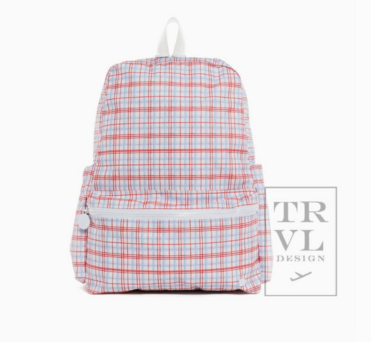 Backpacker, Classic Red Plaid - Magpies Paducah