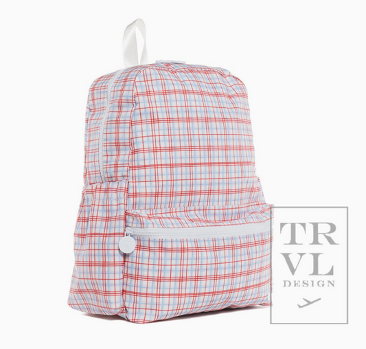 Backpacker, Classic Red Plaid - Magpies Paducah