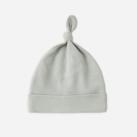 Knotted Baby Hat, Sage - Magpies Paducah