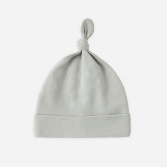 Knotted Baby Hat, Sage - Magpies Paducah