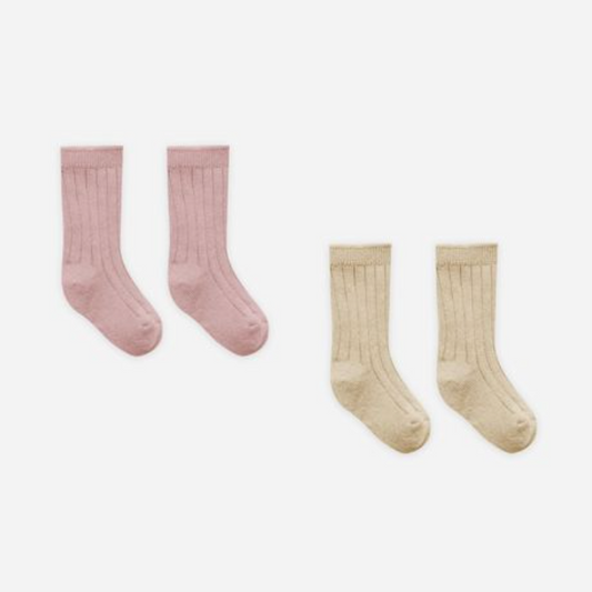 Socks Set | Butterscotch, Mauve - Magpies Paducah