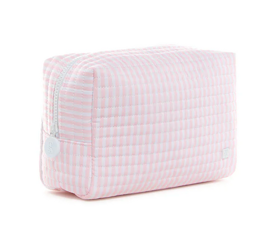 Quilted Everyday Bag, Pimlico Stripe Pink - Magpies Paducah