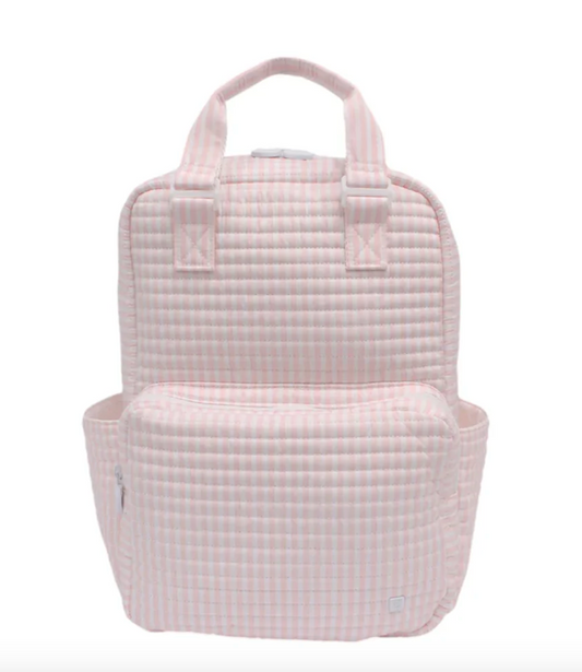 Quilted All You Need Bag, Pimlico Stripe Pink - Magpies Paducah