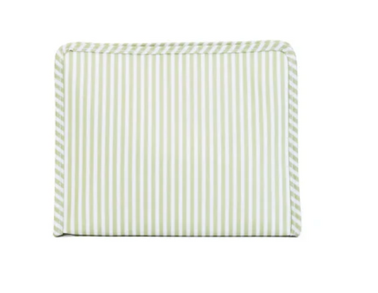 Roadie Zip Pouch, Pimlico Stripe Sage - Magpies Paducah