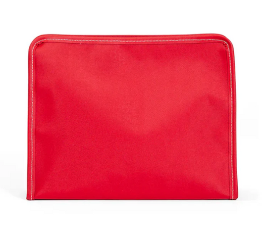 Roadie Zip Pouch, Coated Canvas Red - Magpies Paducah