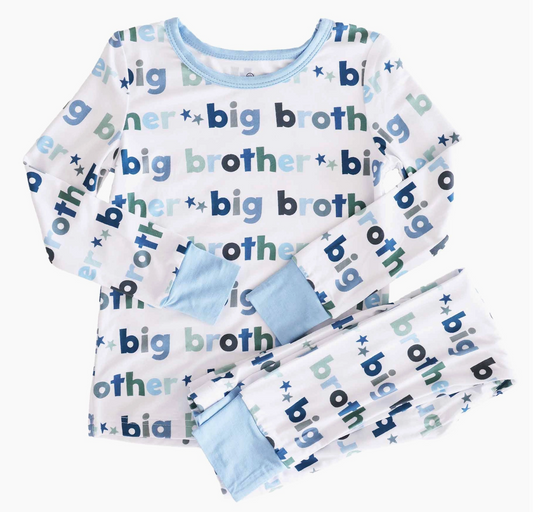 Pajama Set, Big Brother - Magpies Paducah