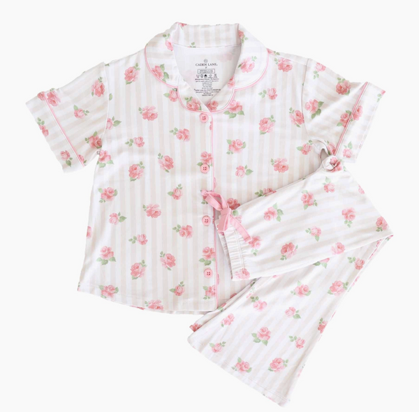 Flare PJ Set, Rosy & Cozy - Magpies Paducah