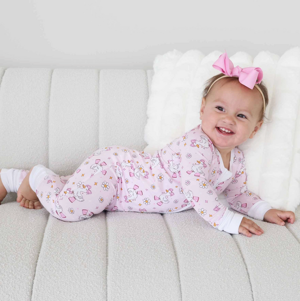 Convertible Zip Romper, Silly Goose - Magpies Paducah