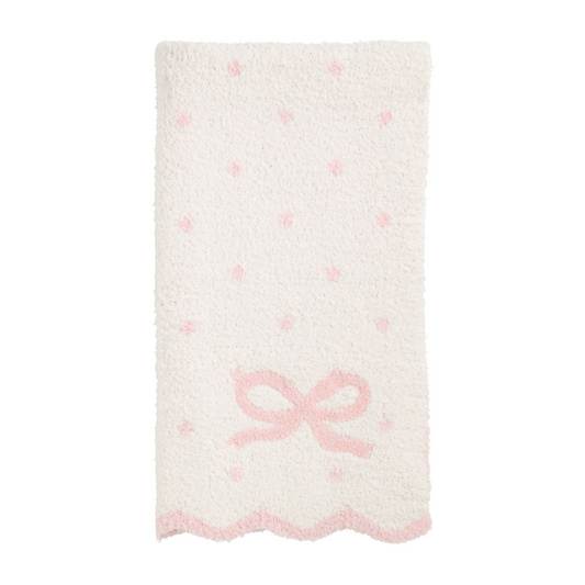 Chenille Blanket, Bow - Magpies Paducah