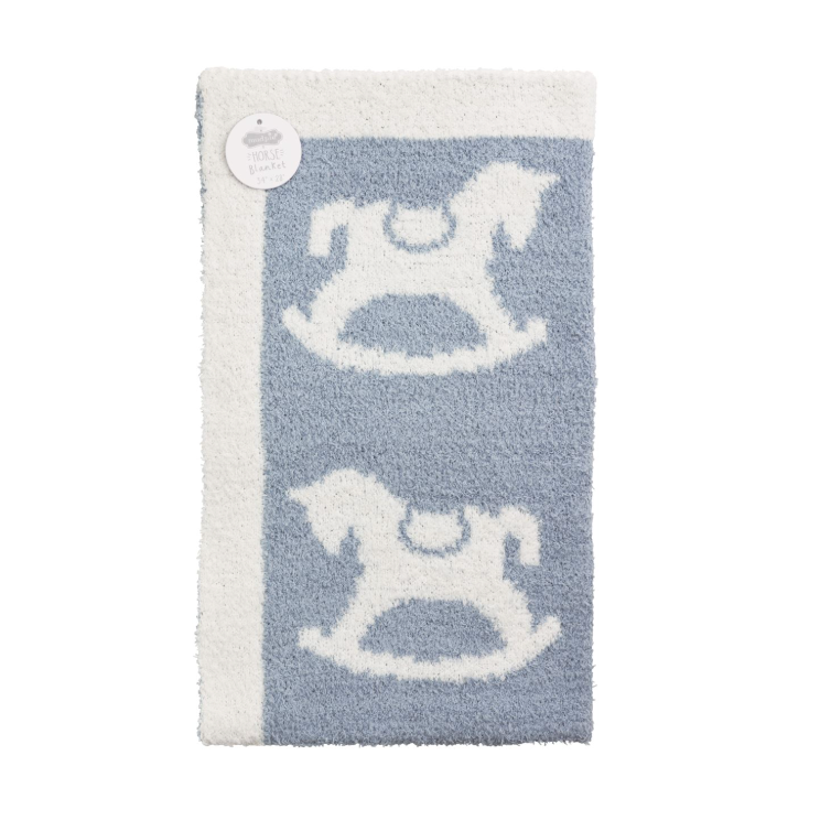 Chenille Blanket, Rocking Horse - Magpies Paducah