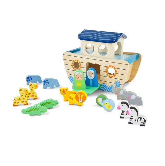 Noah's Ark Shape Sorter Set - Magpies Paducah