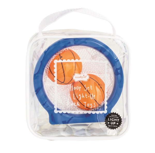 Light Up Bath Toy Set, Basketball - Magpies Paducah