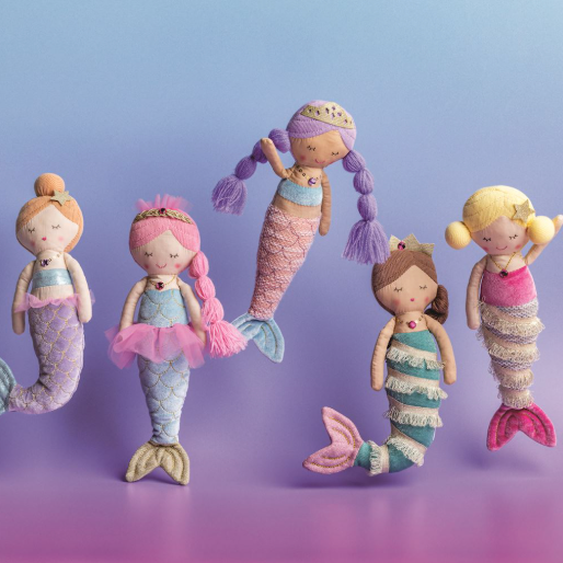 Mermaid Besties Dolls (5 styles!) - Magpies Paducah