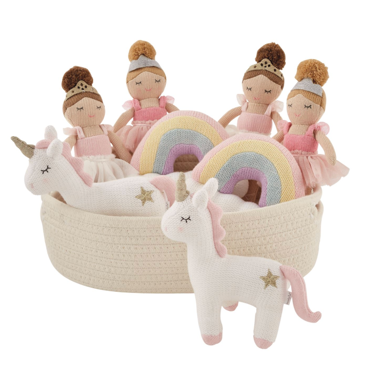 Princess Knit Rattle (4 styles!) - Magpies Paducah