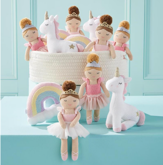 Princess Knit Rattle (4 styles!) - Magpies Paducah