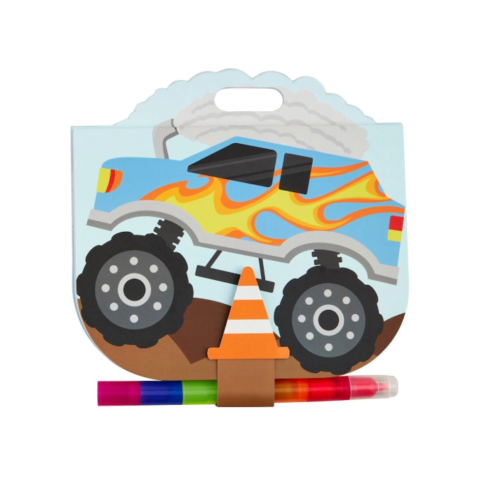 Monster Truck Sketchpad + Markers