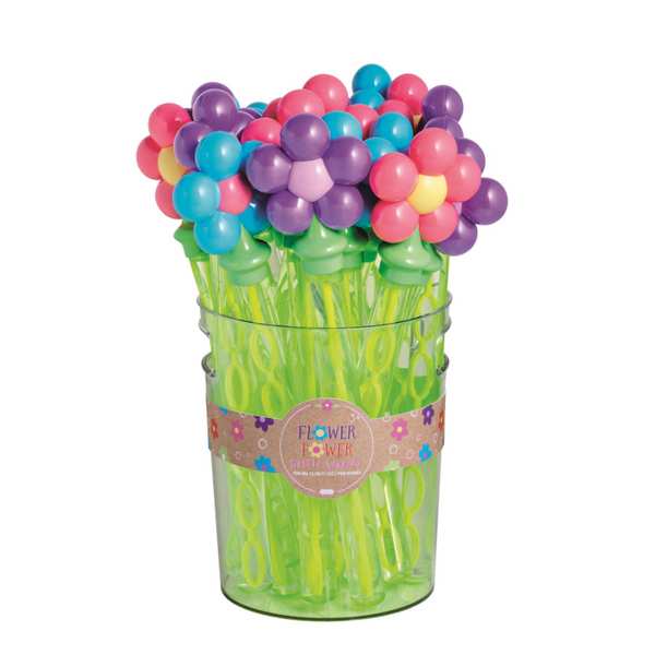 Flower Power Bubble Wands - Magpies Paducah