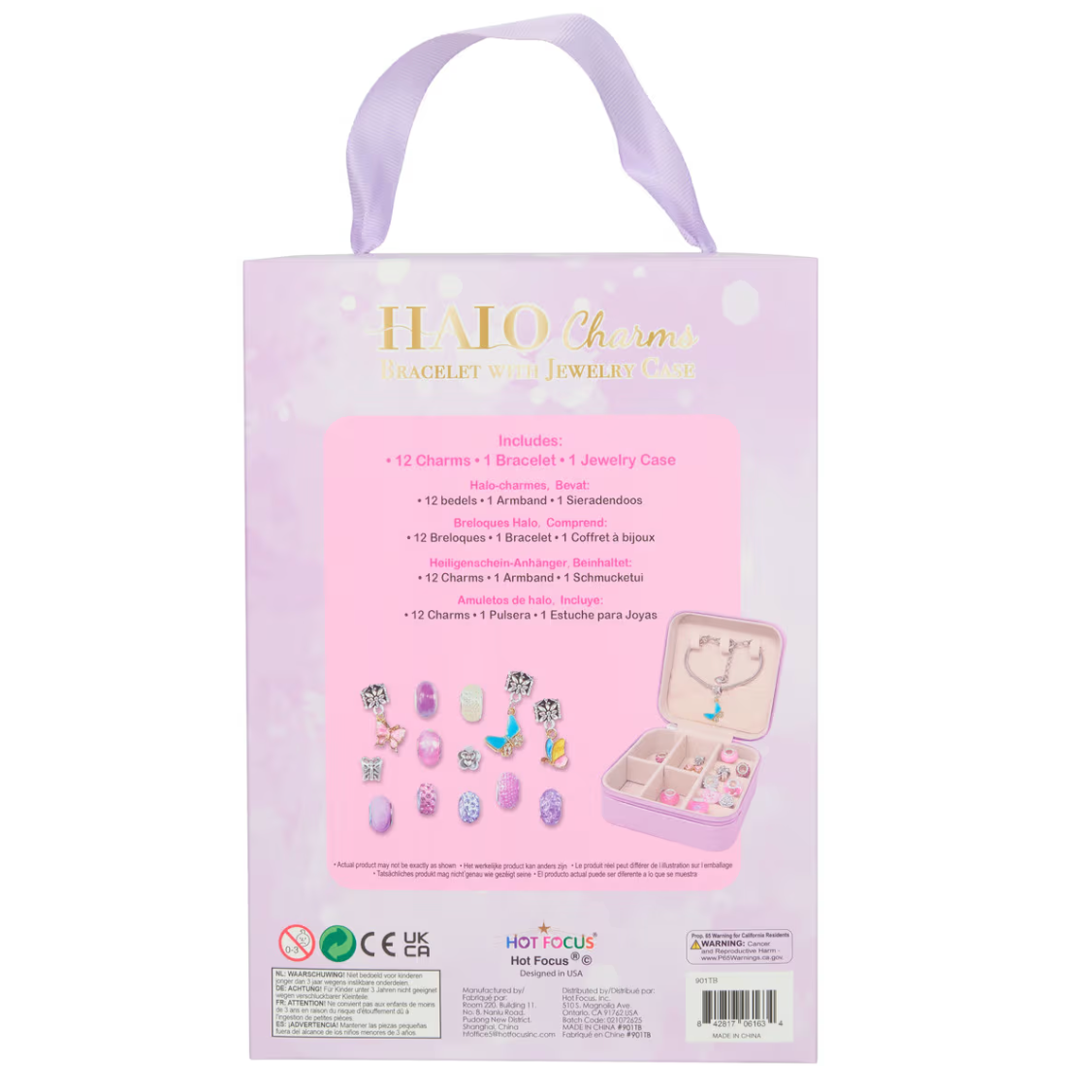 Halo Charms Bracelet & Jewelry Case, Bowtiful - Magpies Paducah